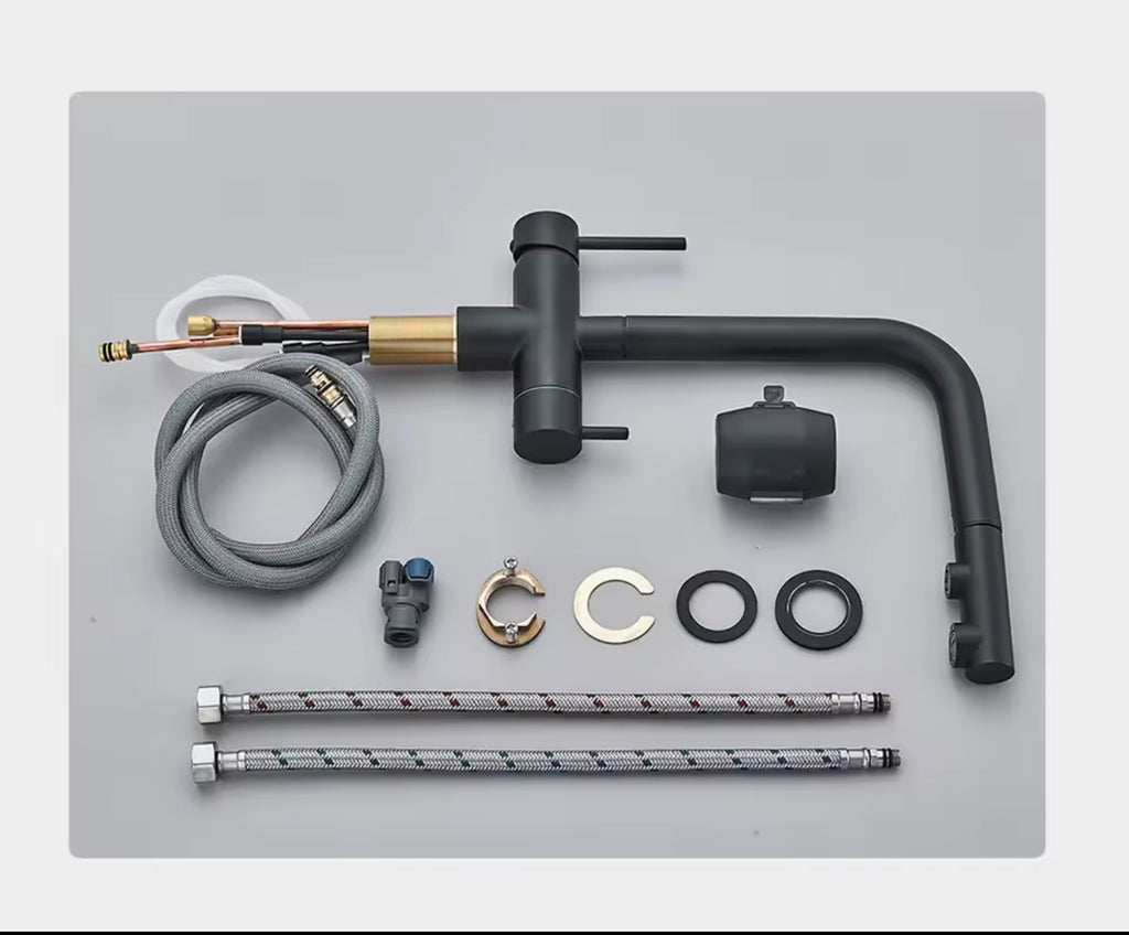 Maxi - enkele keukenkraan regendouche functie