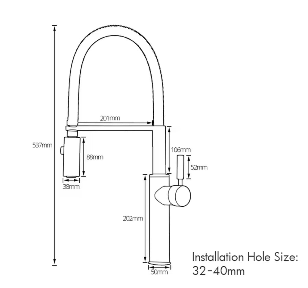 Bagnoluxe goud geborstelde keukenkraan Serial230