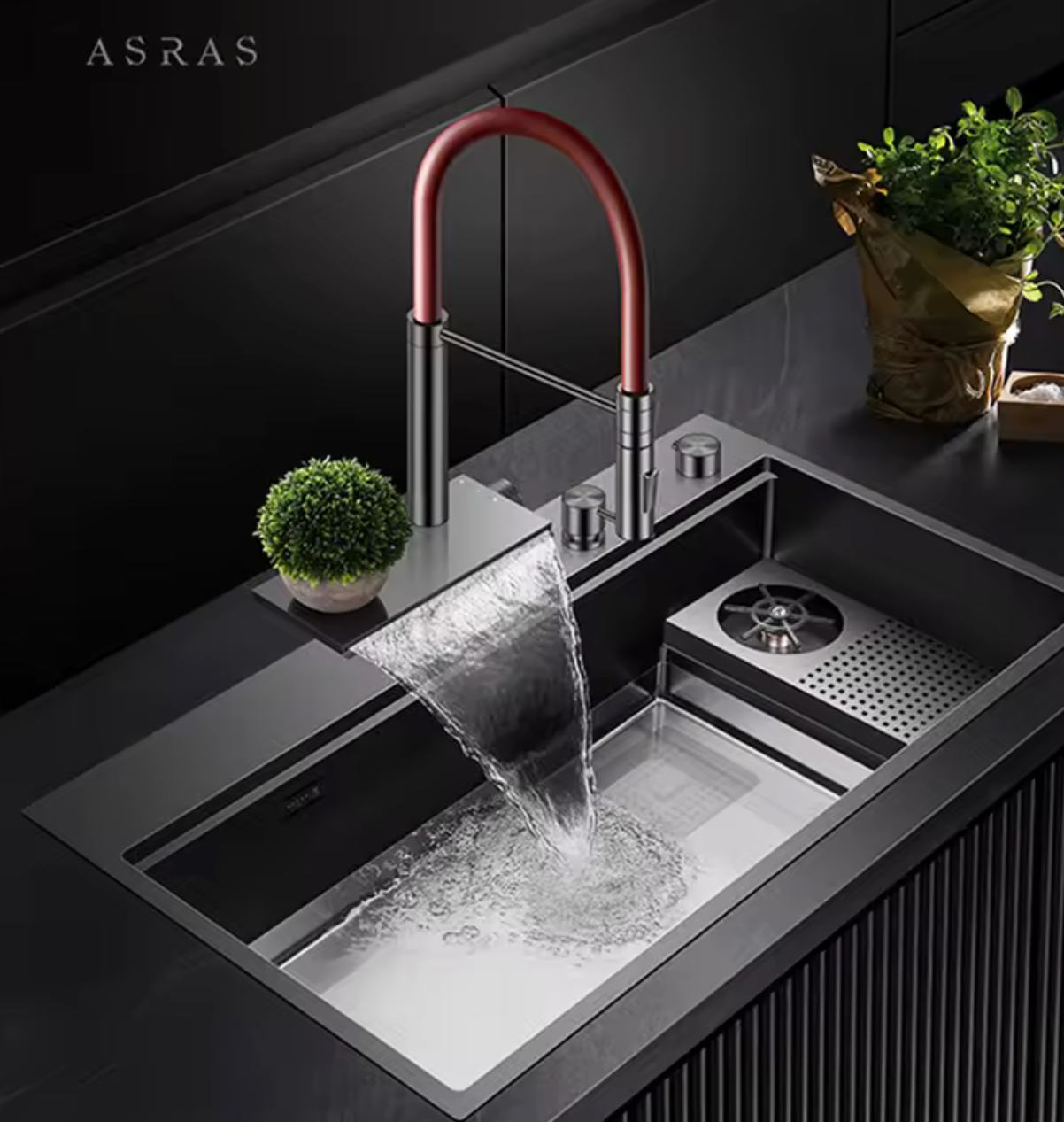 Asras 360 graden keukenkraan Serie350