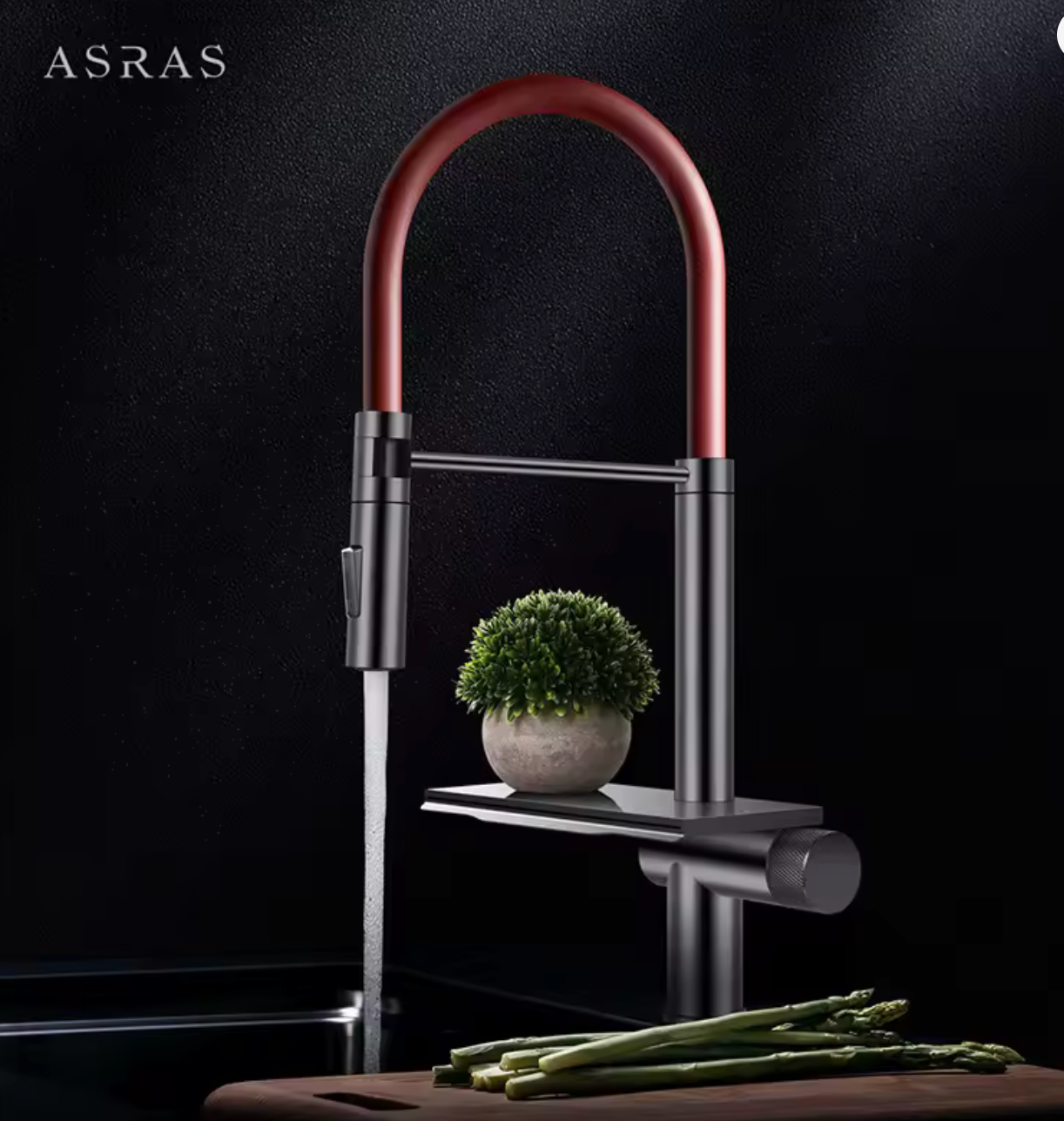 Asras 360 graden keukenkraan Serie350